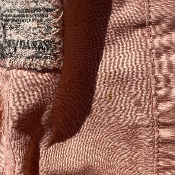 Danang da-nang peach embroidered y2k pants small s - Picture 8 of 8